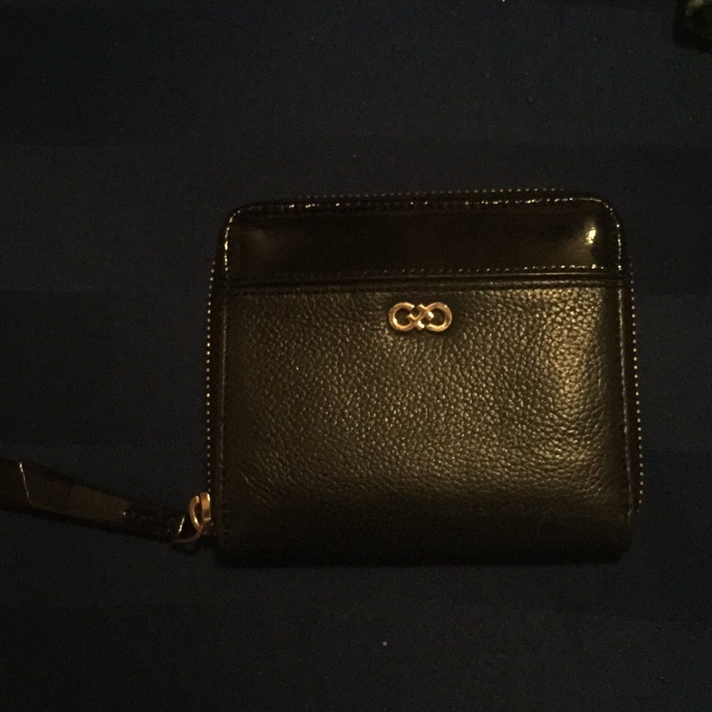 Offers accepted - cole haan black wallet w/Gold HW